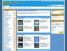 Tablet Screenshot of gigarcade.com